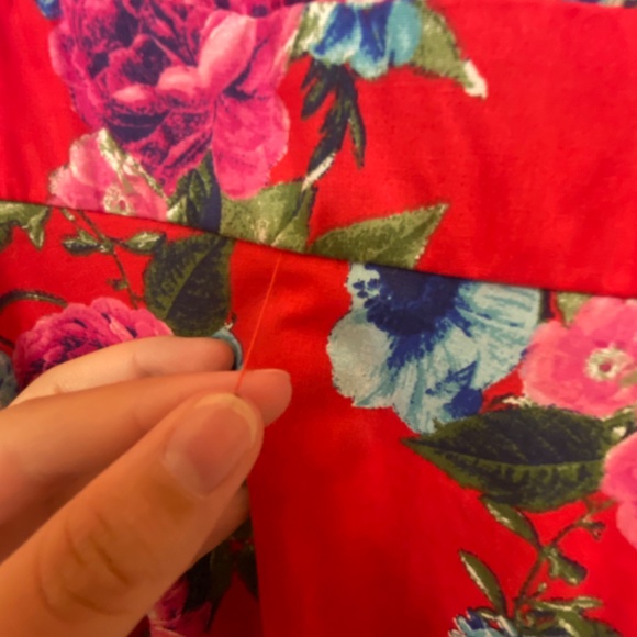 Speechless Red Floral Dress - Picture 8 of 8